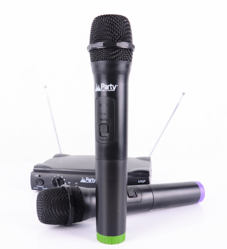 Set microfoane wireless UHF