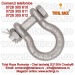 Shackles omega  cu bolt