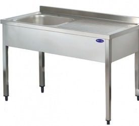 Spalator inox 1 cuva pe stanga