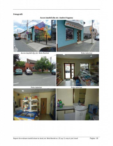 Spatiu comercial Arad  str. Be
