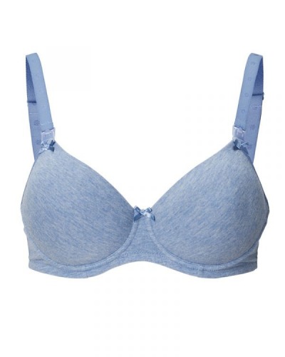 Sutien alaptare bumbac albastr