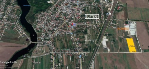 Teren Buftea 17500 mp langa Ro