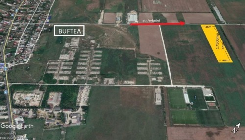 Teren Buftea 17500 sosea str A