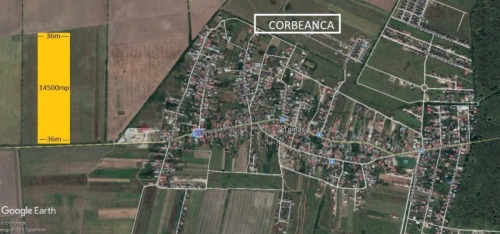 Teren Buftea sosea Corbeanca 1