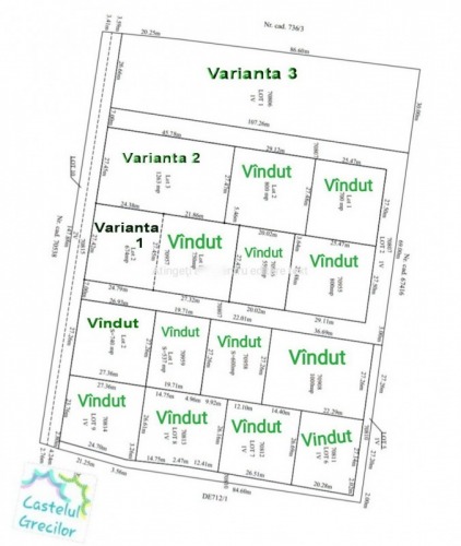 Teren Iasi Bucium Visani zona 