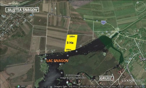 Teren Snagov Lac 3 Ha cu acces