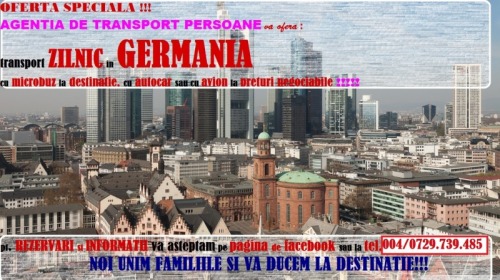 Transport persoane in GERMANIA