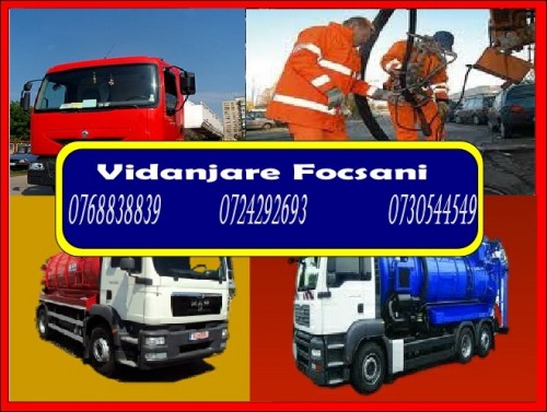 Vidanjare Focsani | servicii v