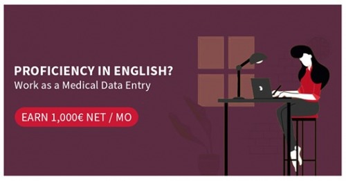 Work as a Medical Data Entry