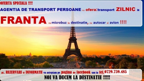 ZILNIC Tranport persoane in FR