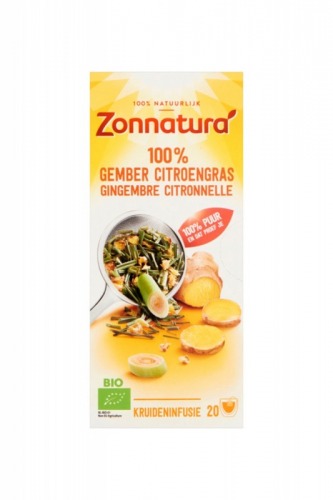 Zonnatura Ceai BIO Ghimbir si 