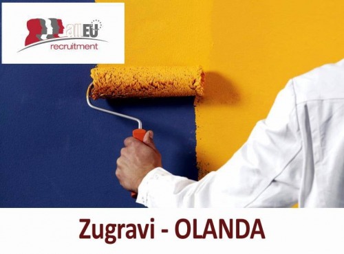 Zugravi pentru Olanda   12 eur